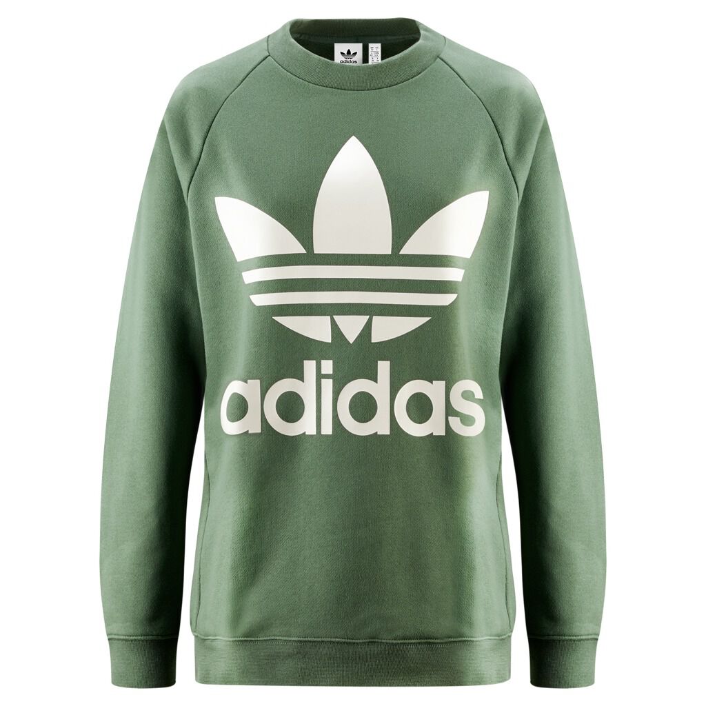 Felpa adidas donna verde outlet