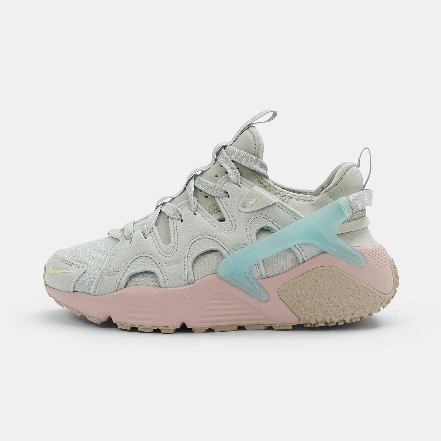 Nike huarache grigie e rosa shop