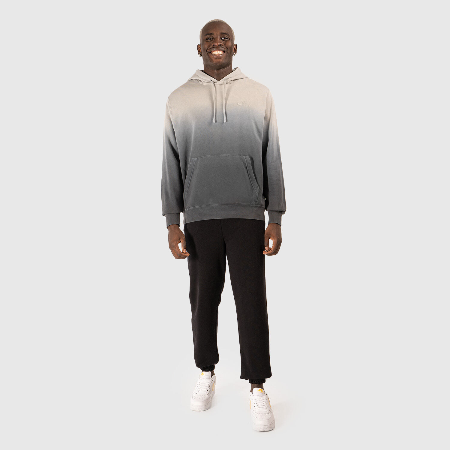Tuta nike grigia e bianca new arrivals