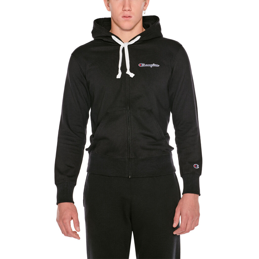 FELPA CHAMPION FULL ZIP nera AW LAB