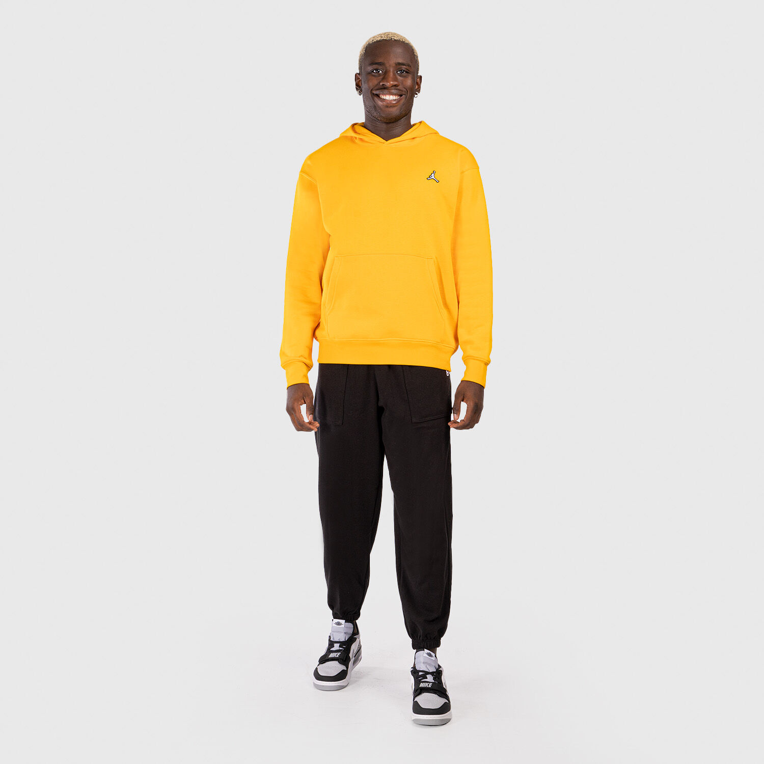Felpa top jordan giallo