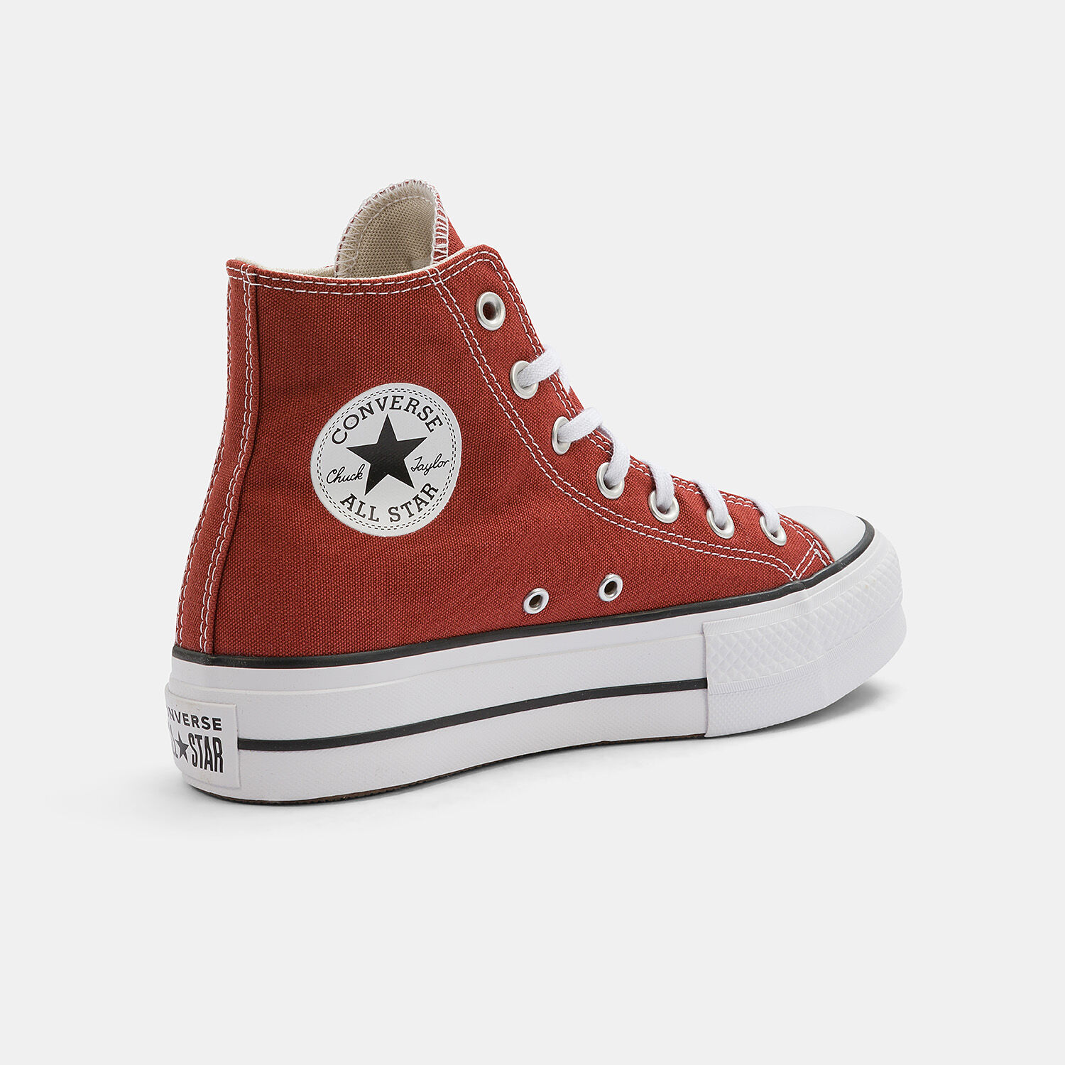 Converse Chuck Taylor All Star Lift rosse bianche e nere AW LAB