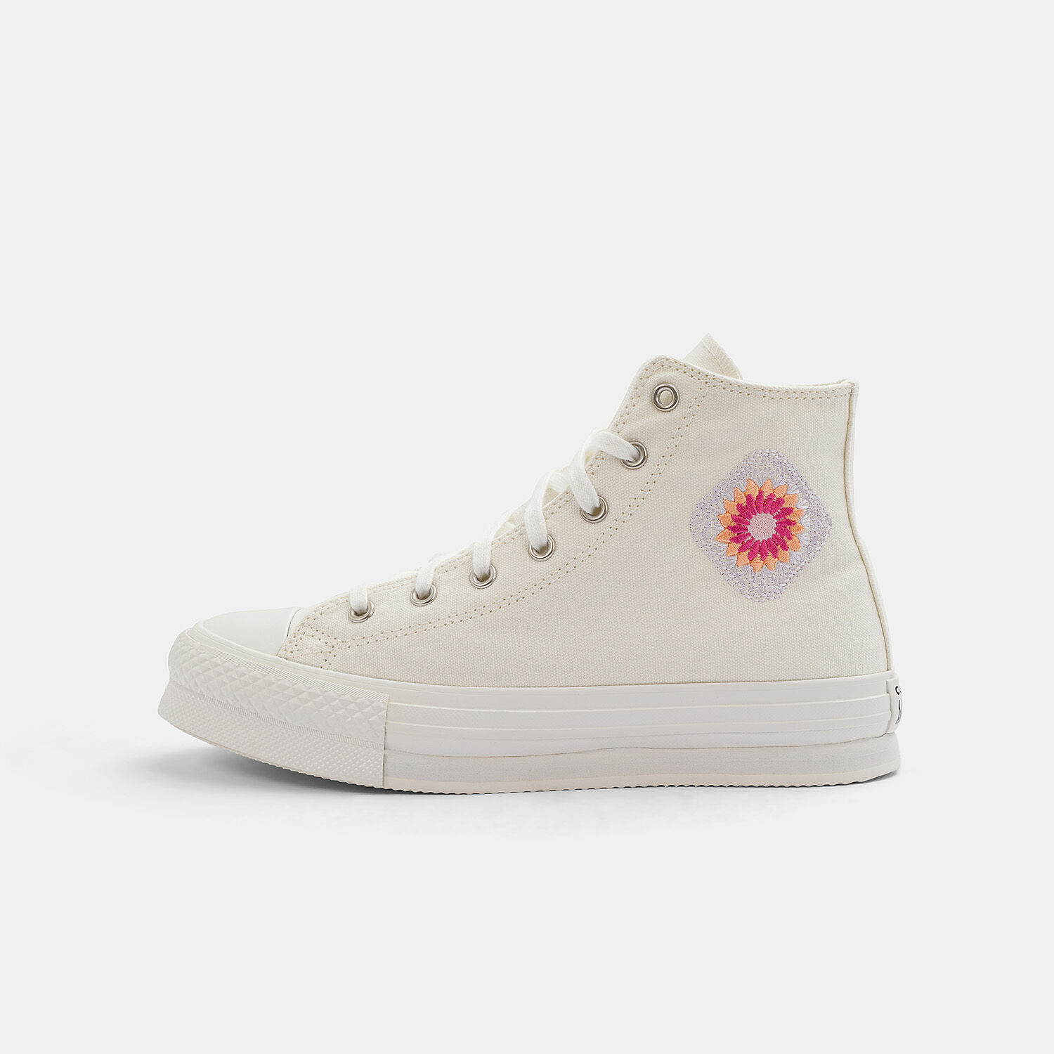 Converse platform top bianche aw lab