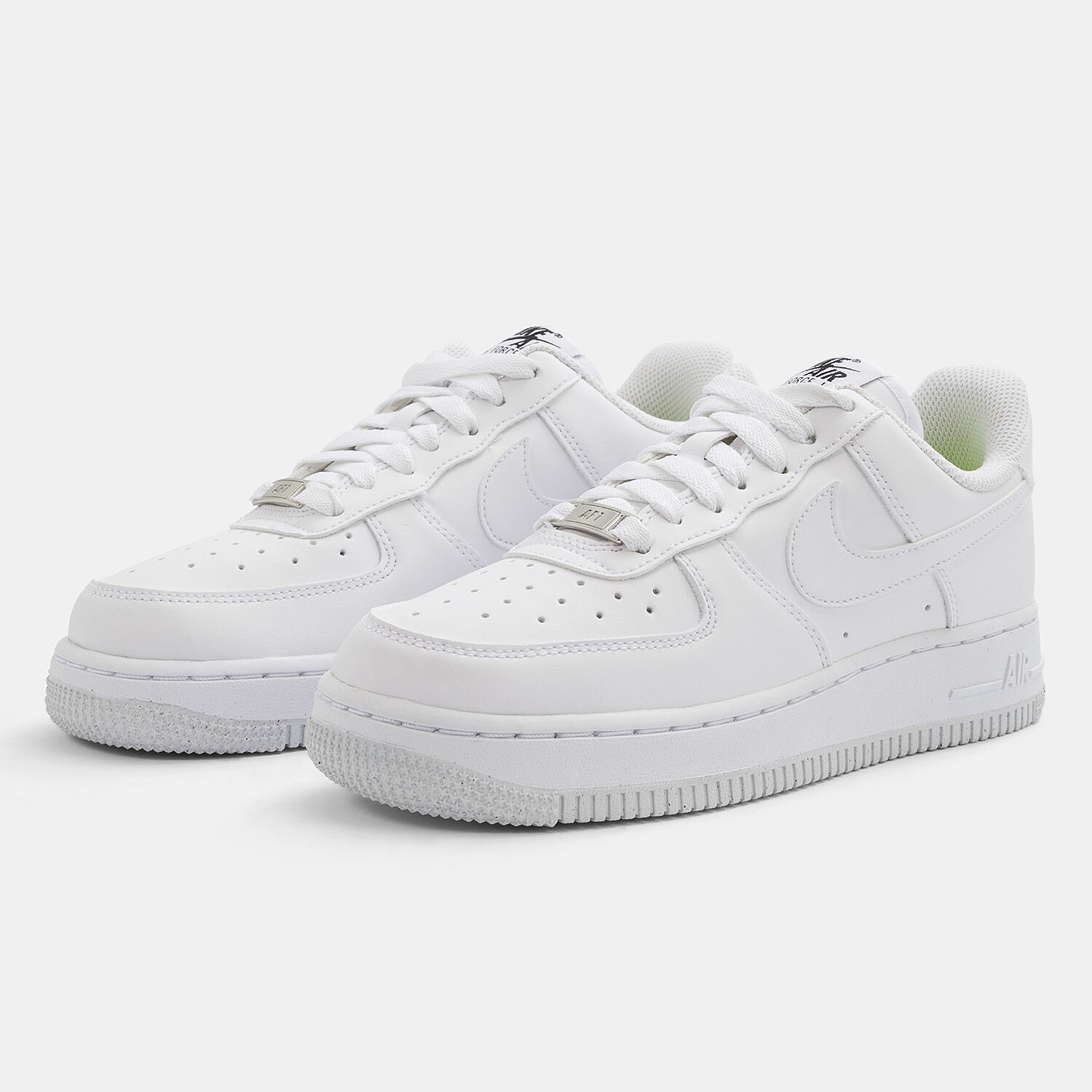 Air force bianche e argento hot sale