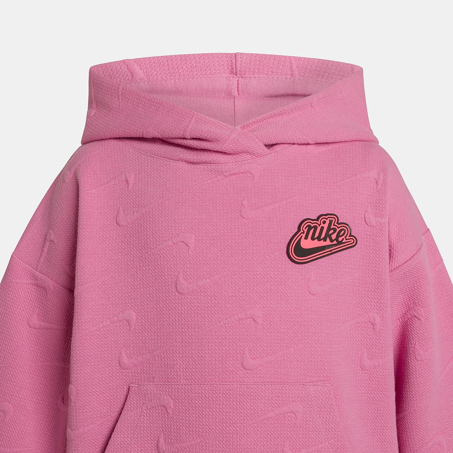 Completo Nike New Impression bambina rosa e nero AW LAB