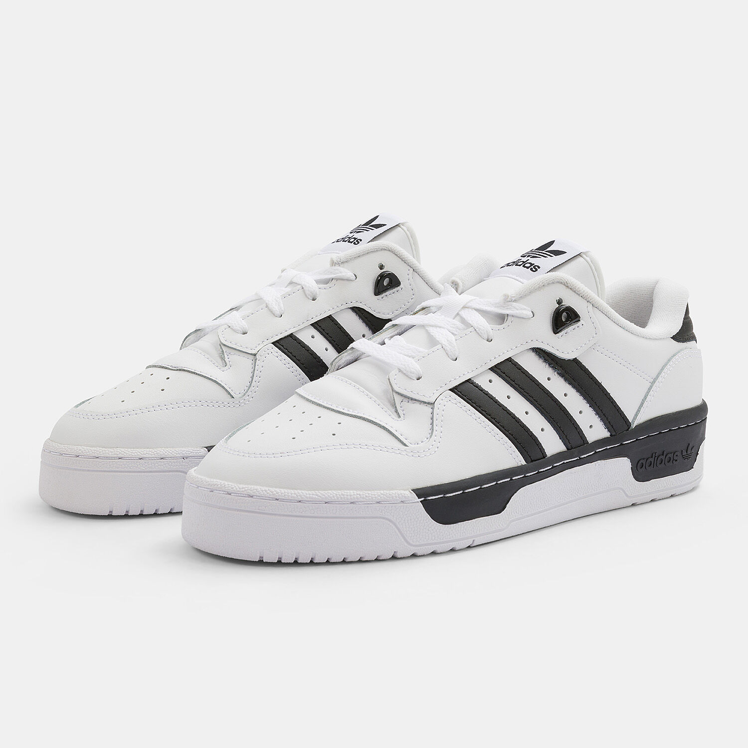 adidas Rivalry Low bianche e nere AW LAB