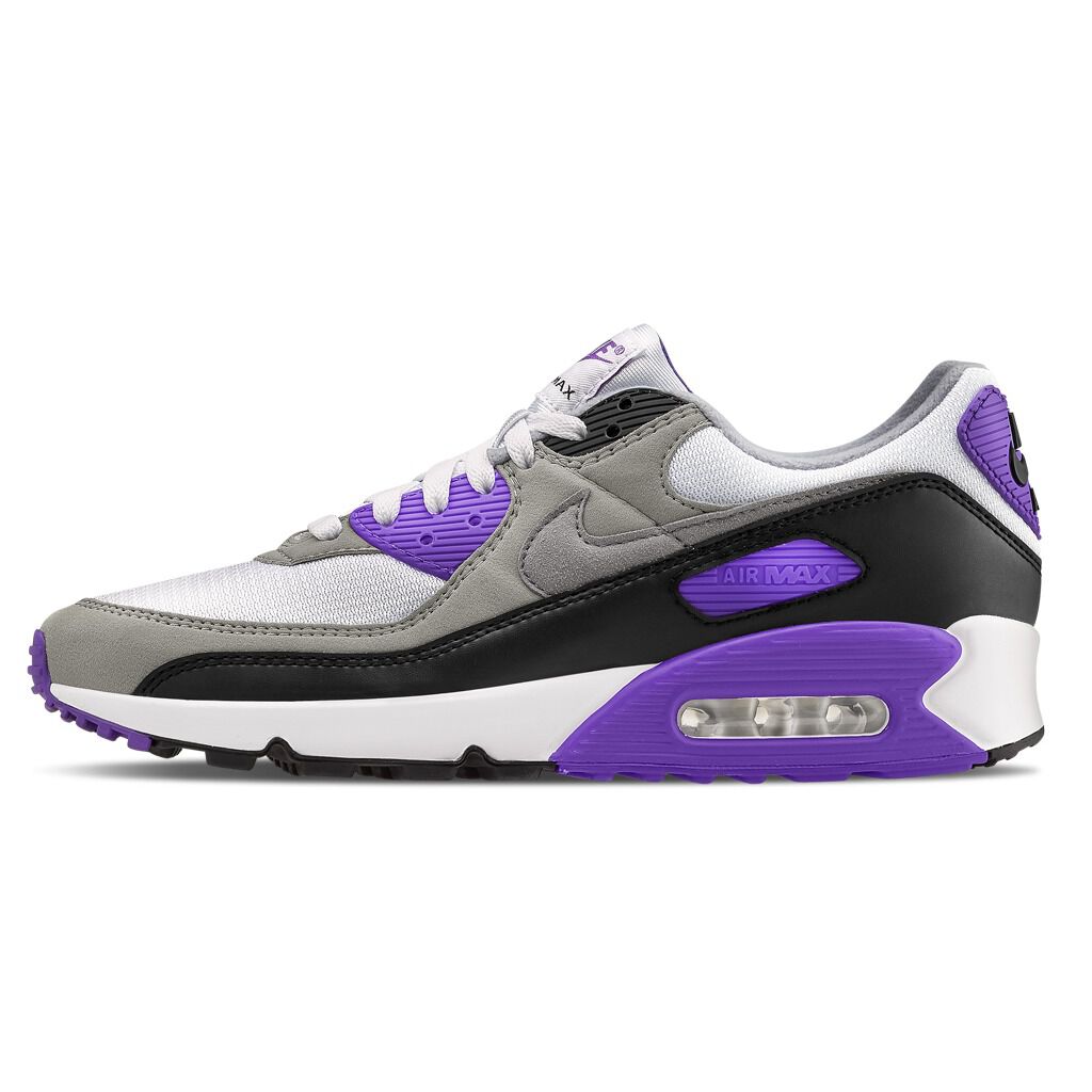 Air max 90 2025 nere e viola