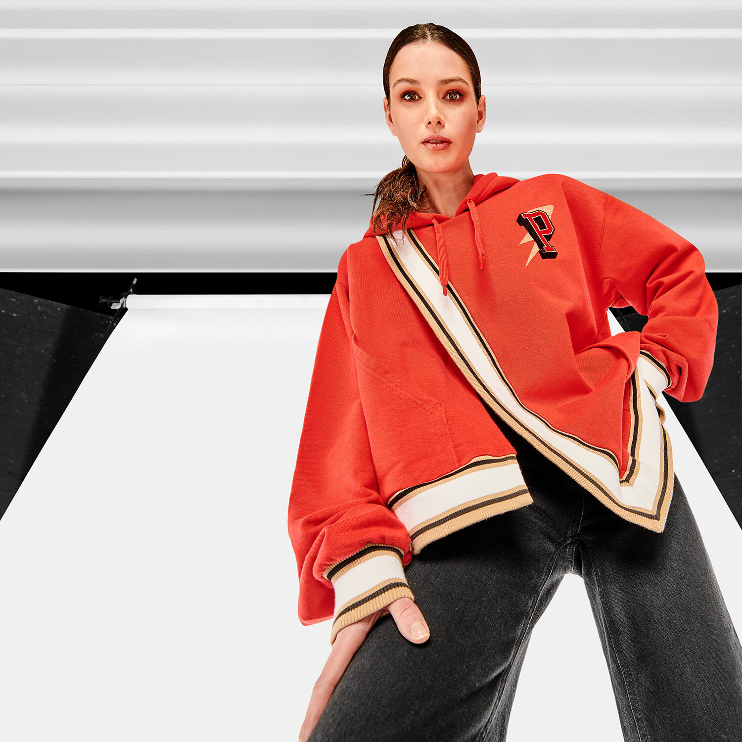 Felpa puma donna rosso discount