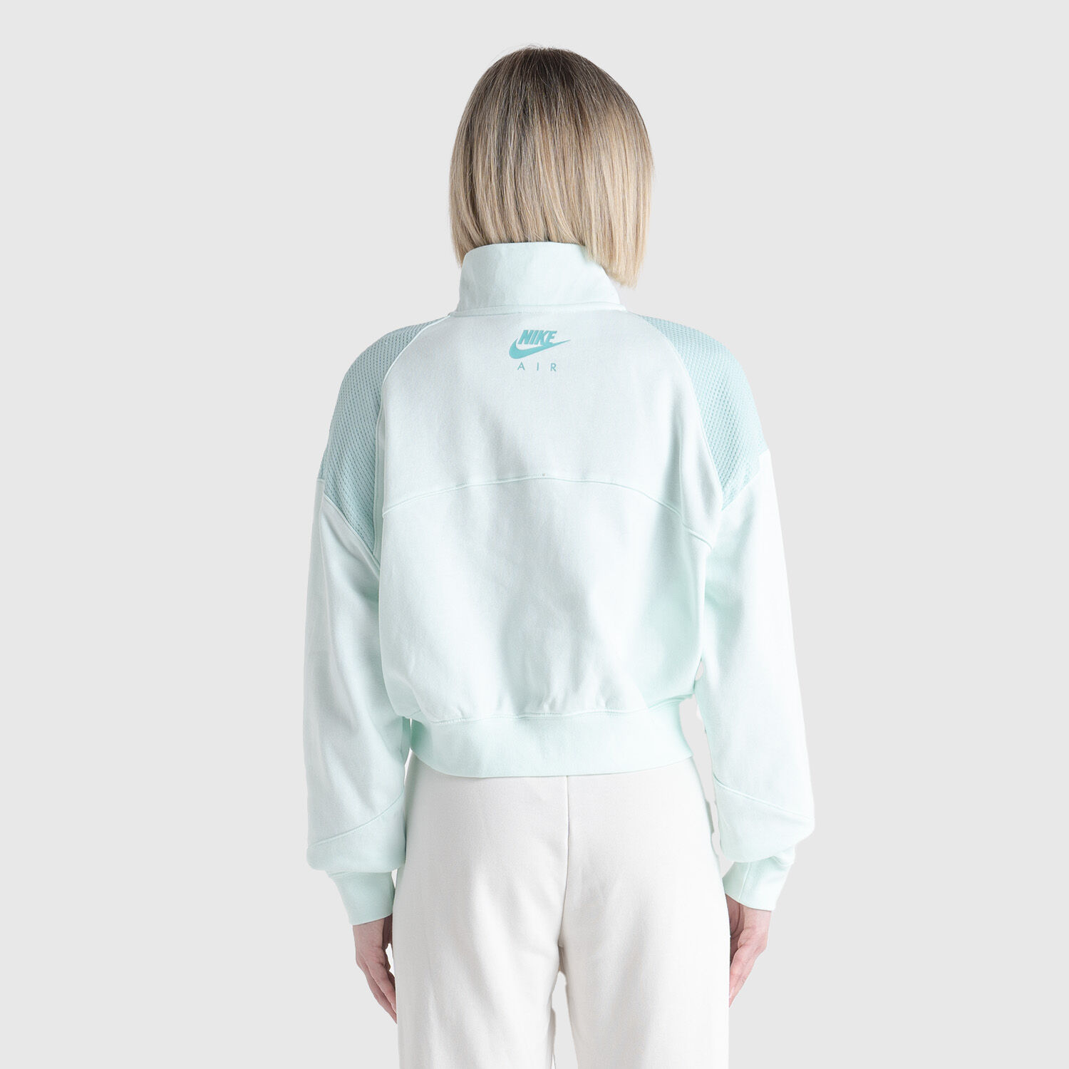Felpa Nike Sportswear Air Quarter Zip azzurro AW LAB