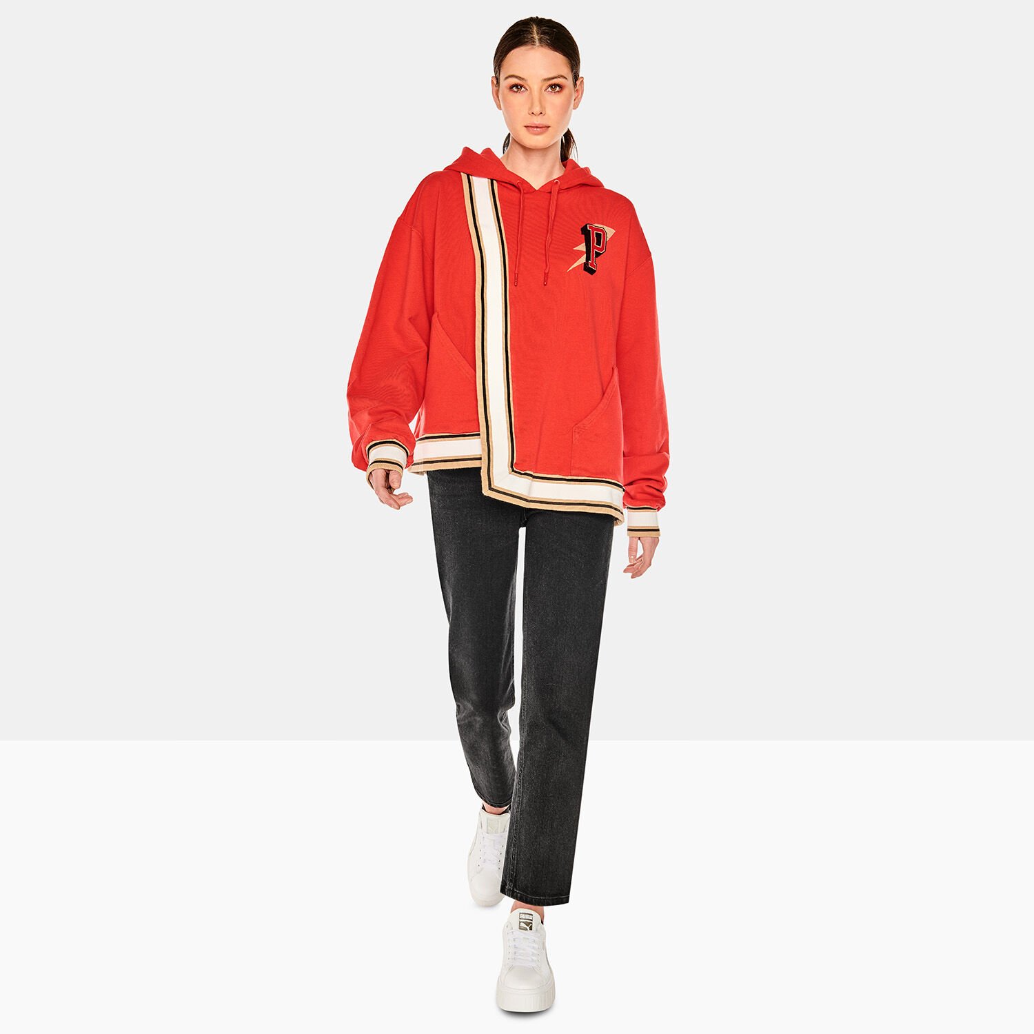 Felpa puma donna rosse sales