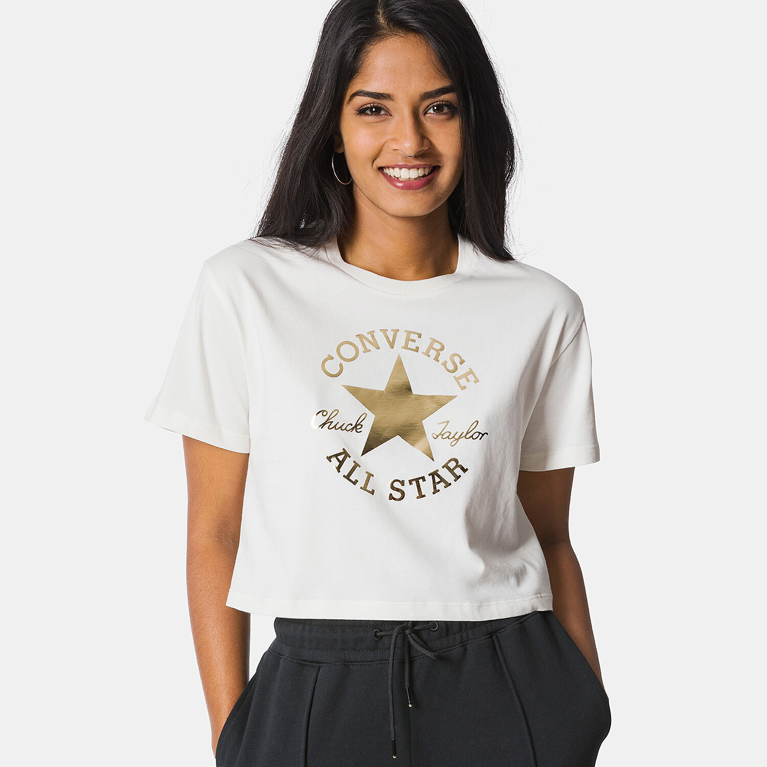 Magliette converse oro sales