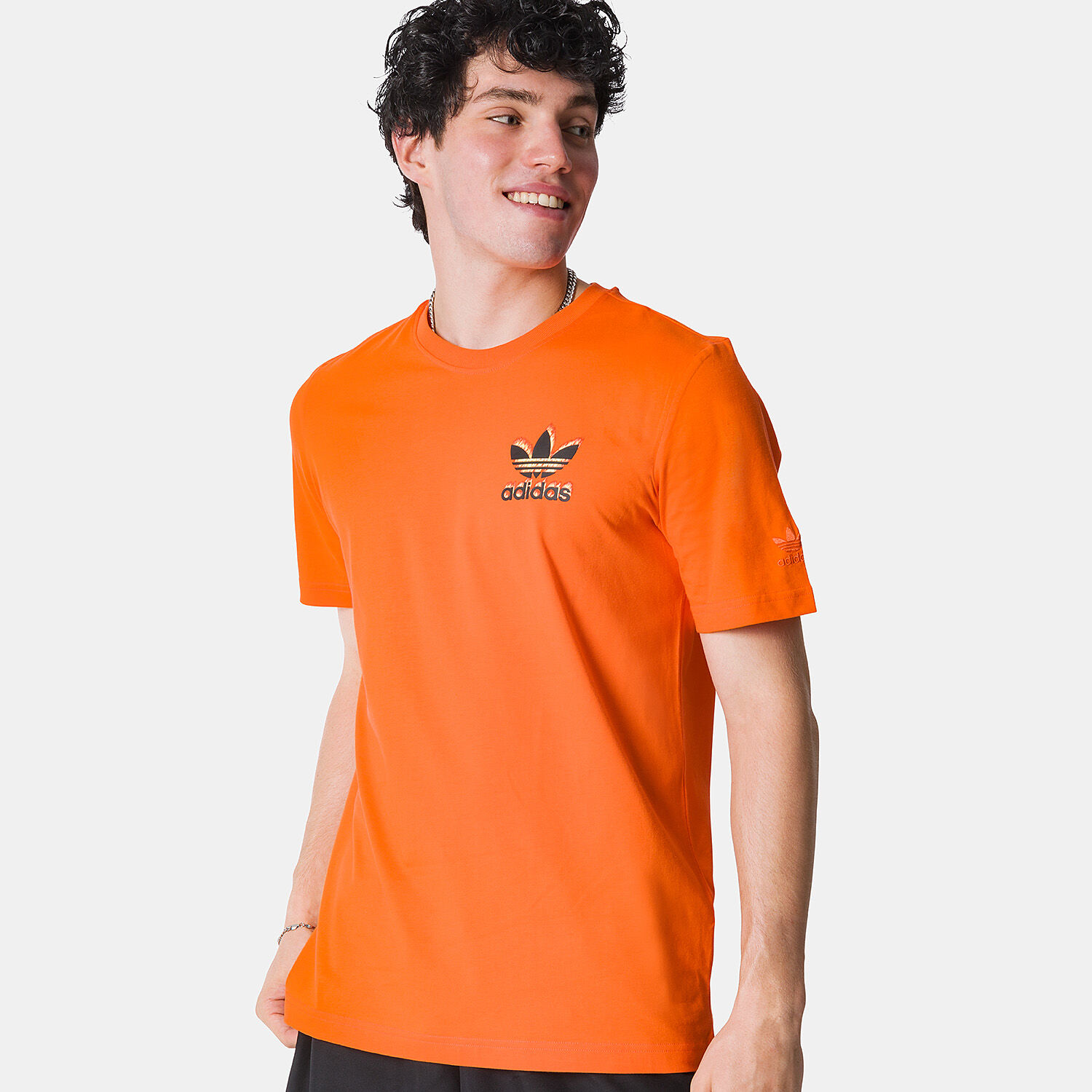 Maglia adidas new arrivals arancione fluo