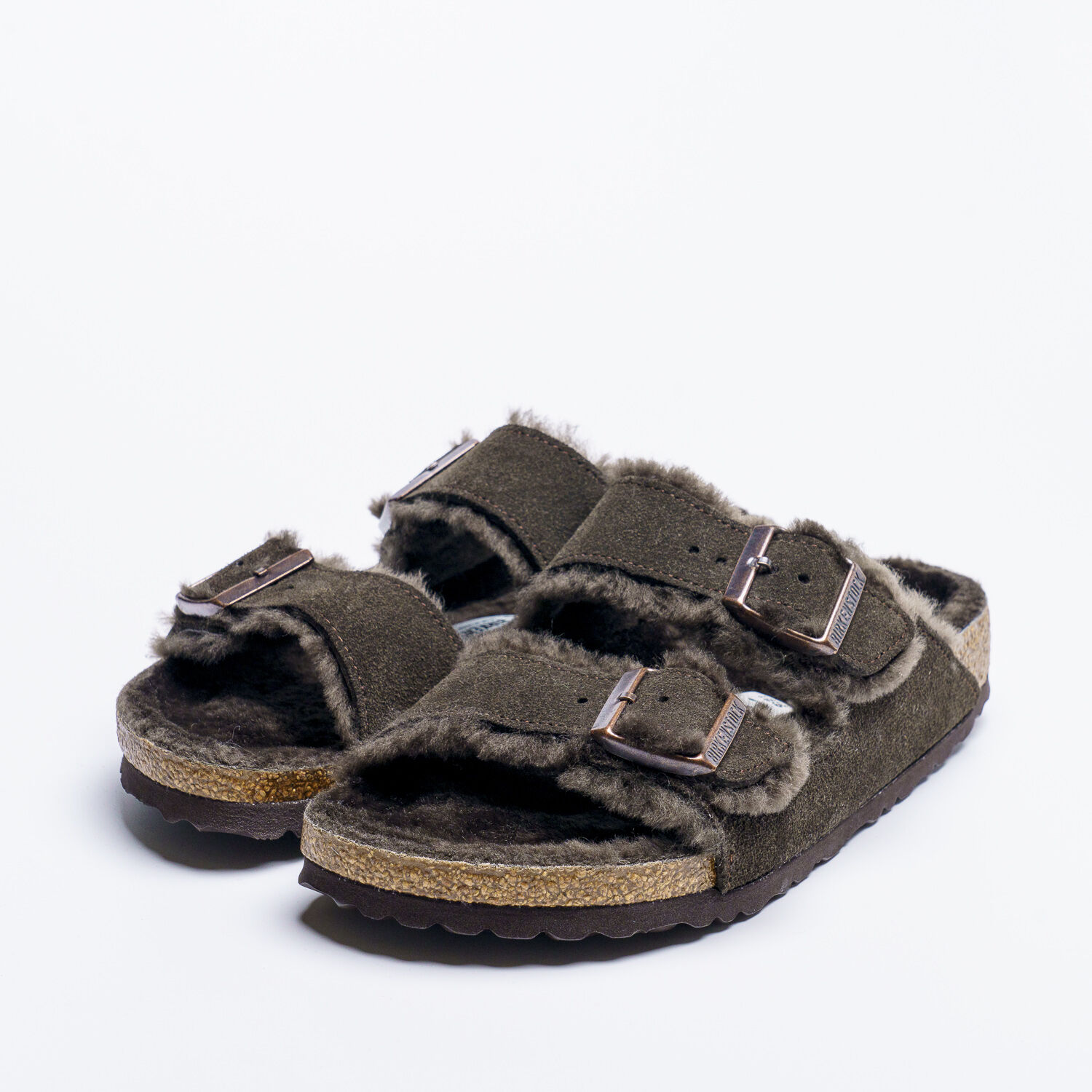 Sandali Birkenstock Arizona marroni donna AW LAB