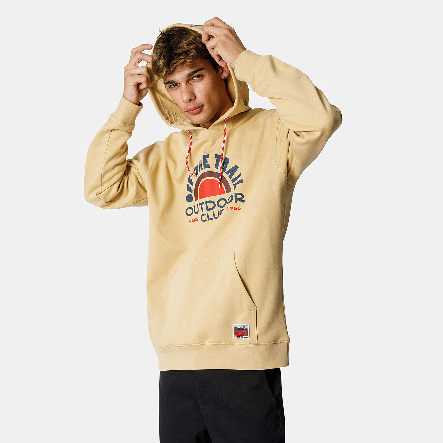 Felpa con cappuccio Vans Outdoor Club multicolor AW LAB