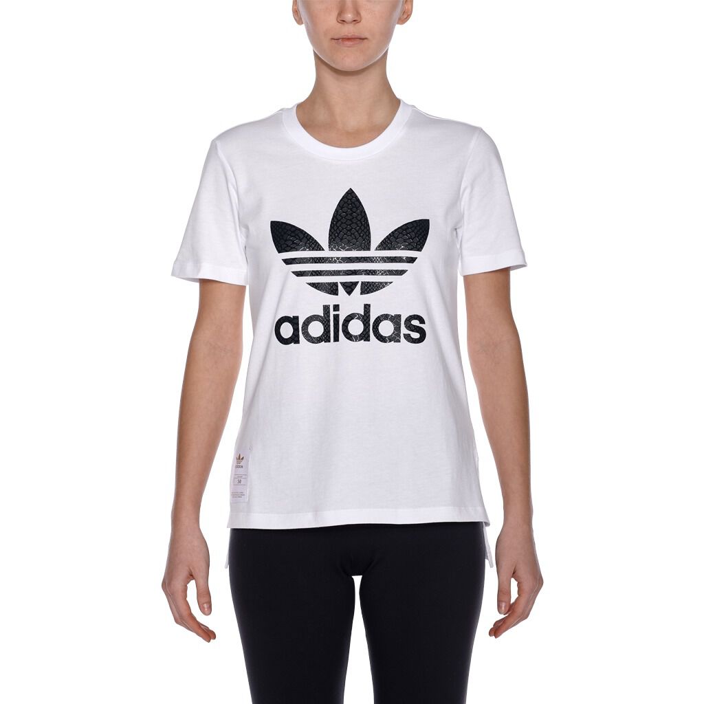 T SHIRT ADIDAS bianco e nero AW LAB