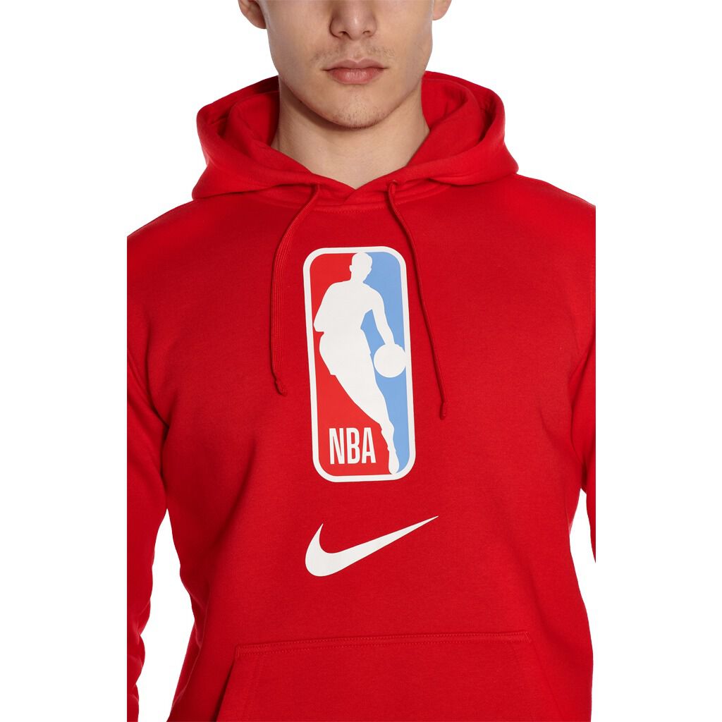 Felpa Nike Club NBA rossa AW LAB