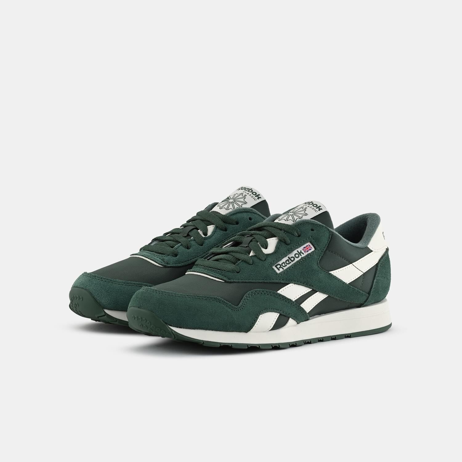 Reebok classic nylon uomo verde store