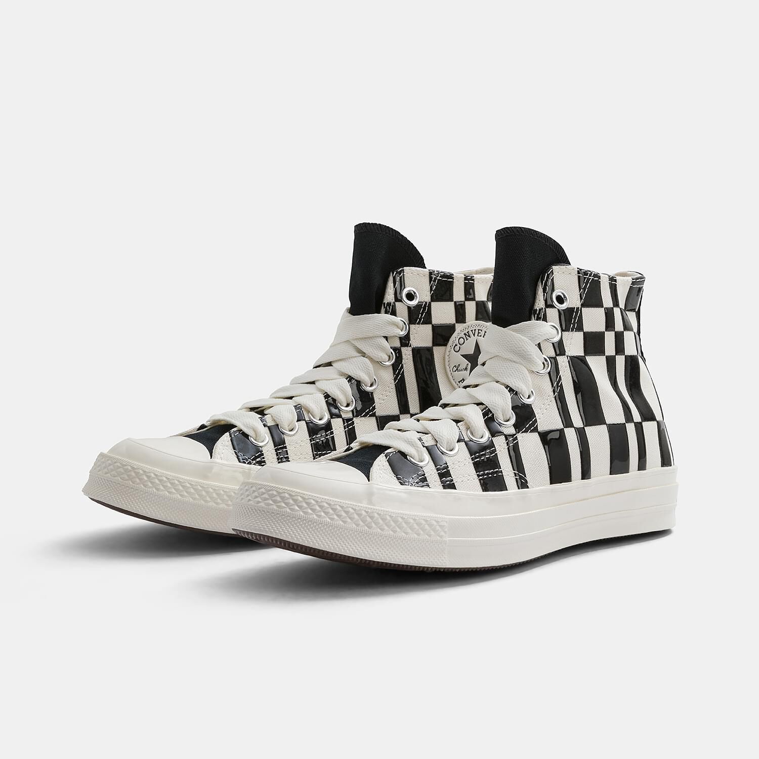 Converse Chuck 70 Checkered nere e bianche AW LAB