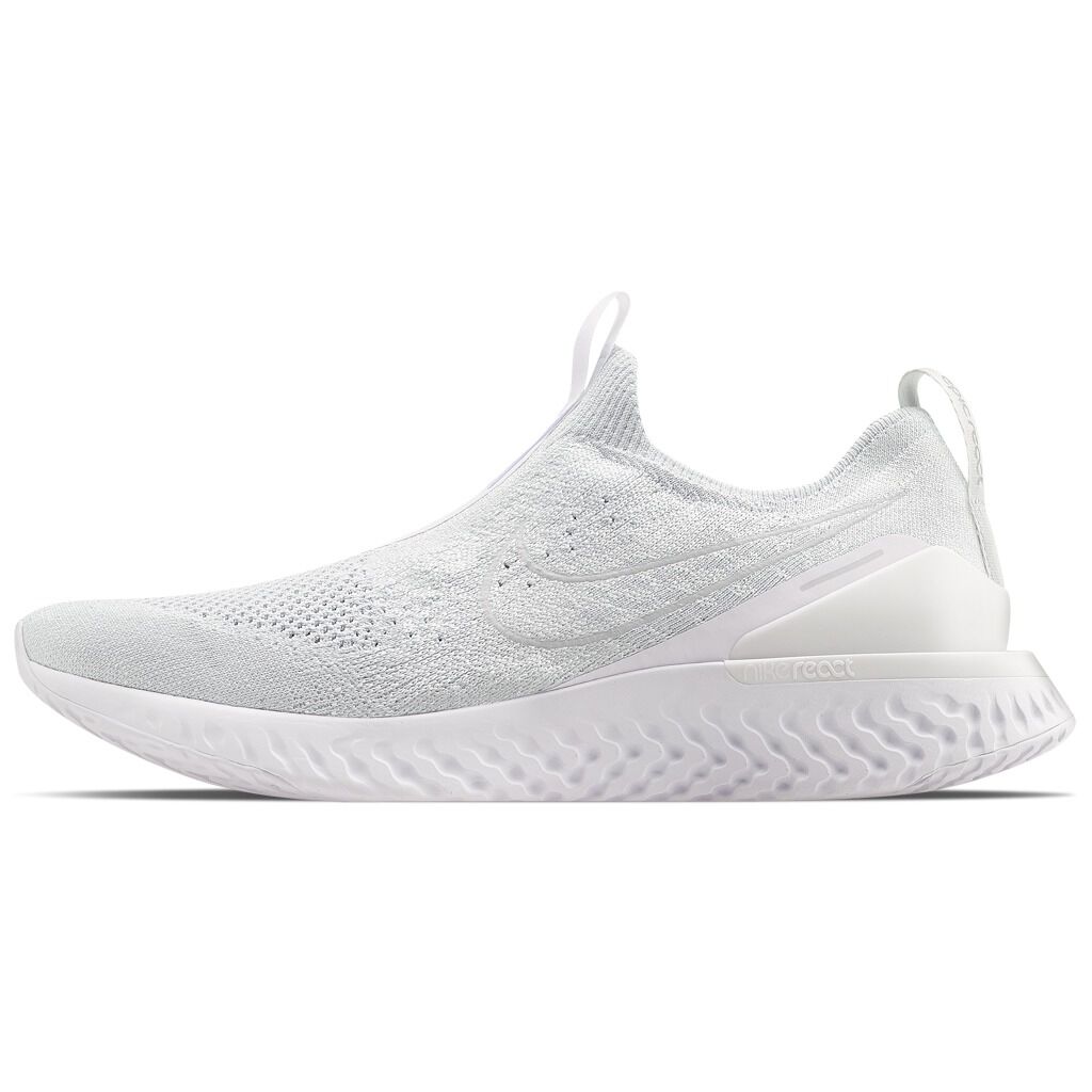 Nike epic react flyknit bianche best sale