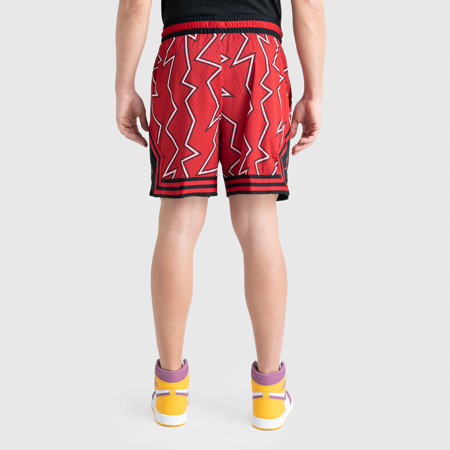 Pantaloncini reebok top neri e bianchi