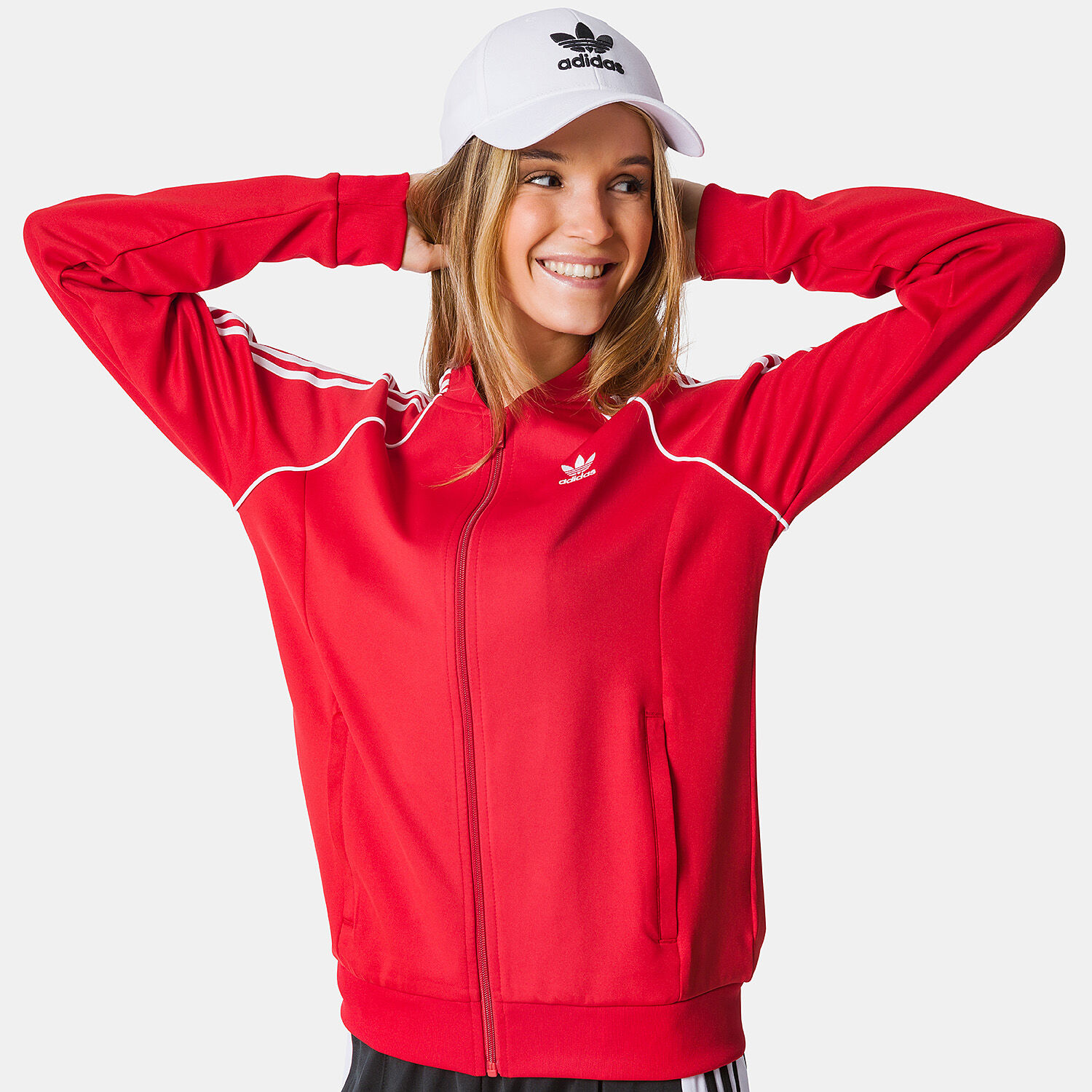 Felpe adidas rosse shop
