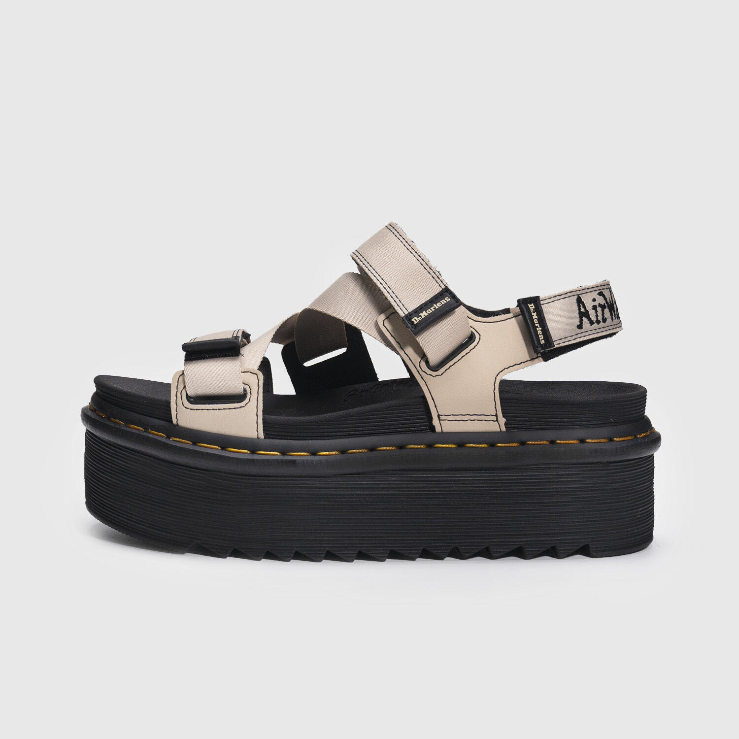 Sandali Dr. Martens Kimber bianchi e neri AW LAB