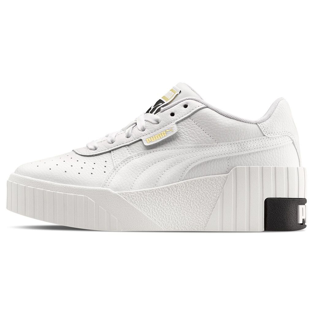 Puma Cali Wedge bianche e nere AW LAB