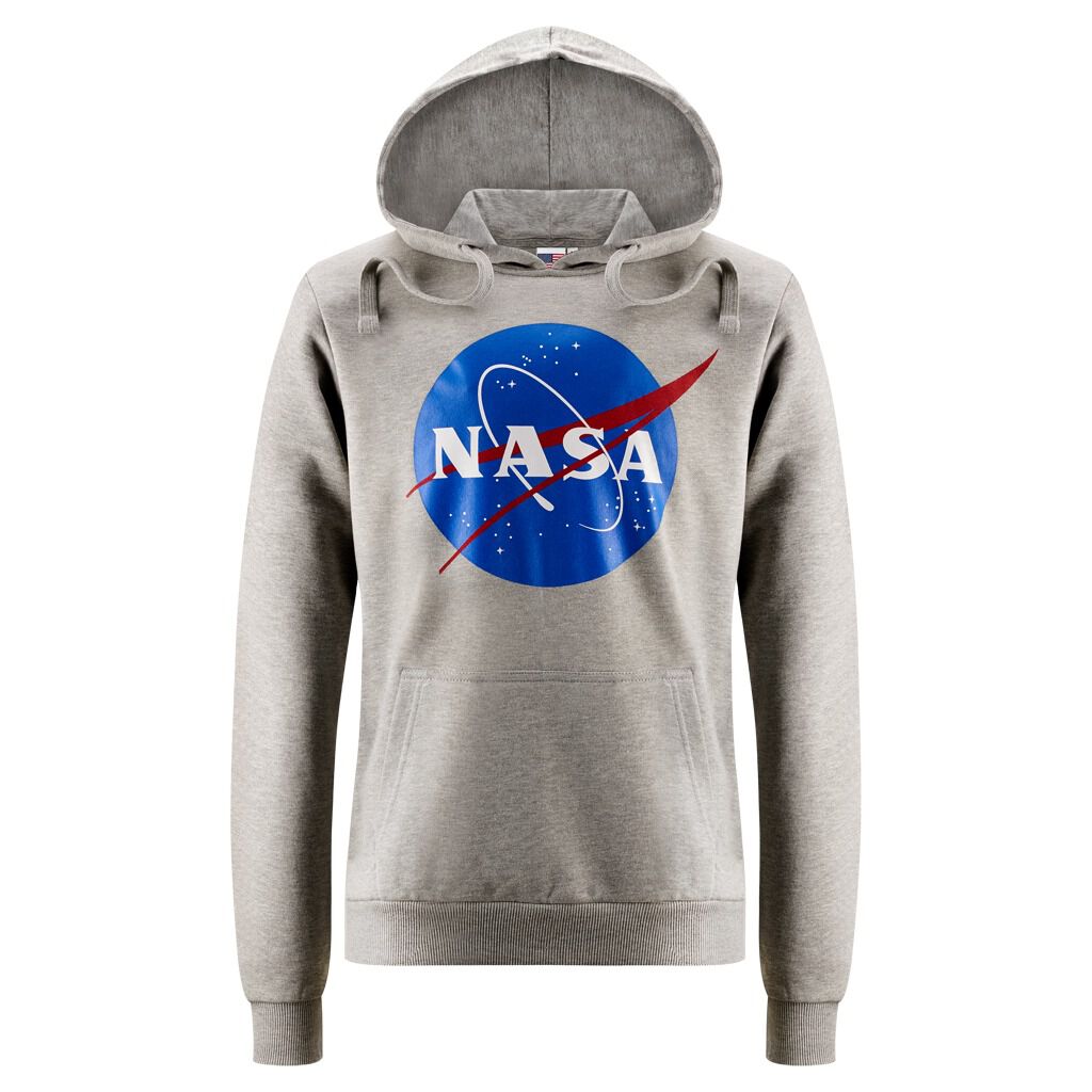 FELPA DOWN UP LOGO NASA grigio AW LAB
