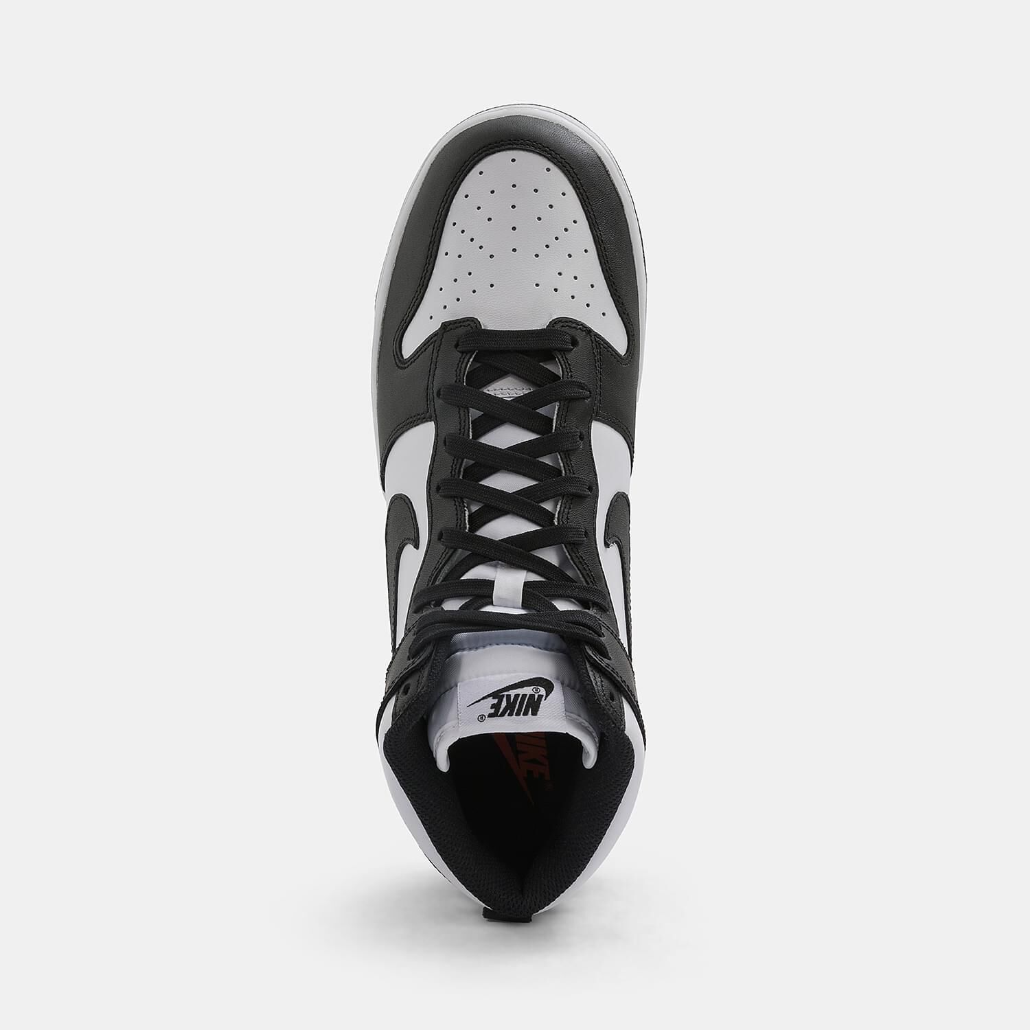 Nike bianche top e nere alte