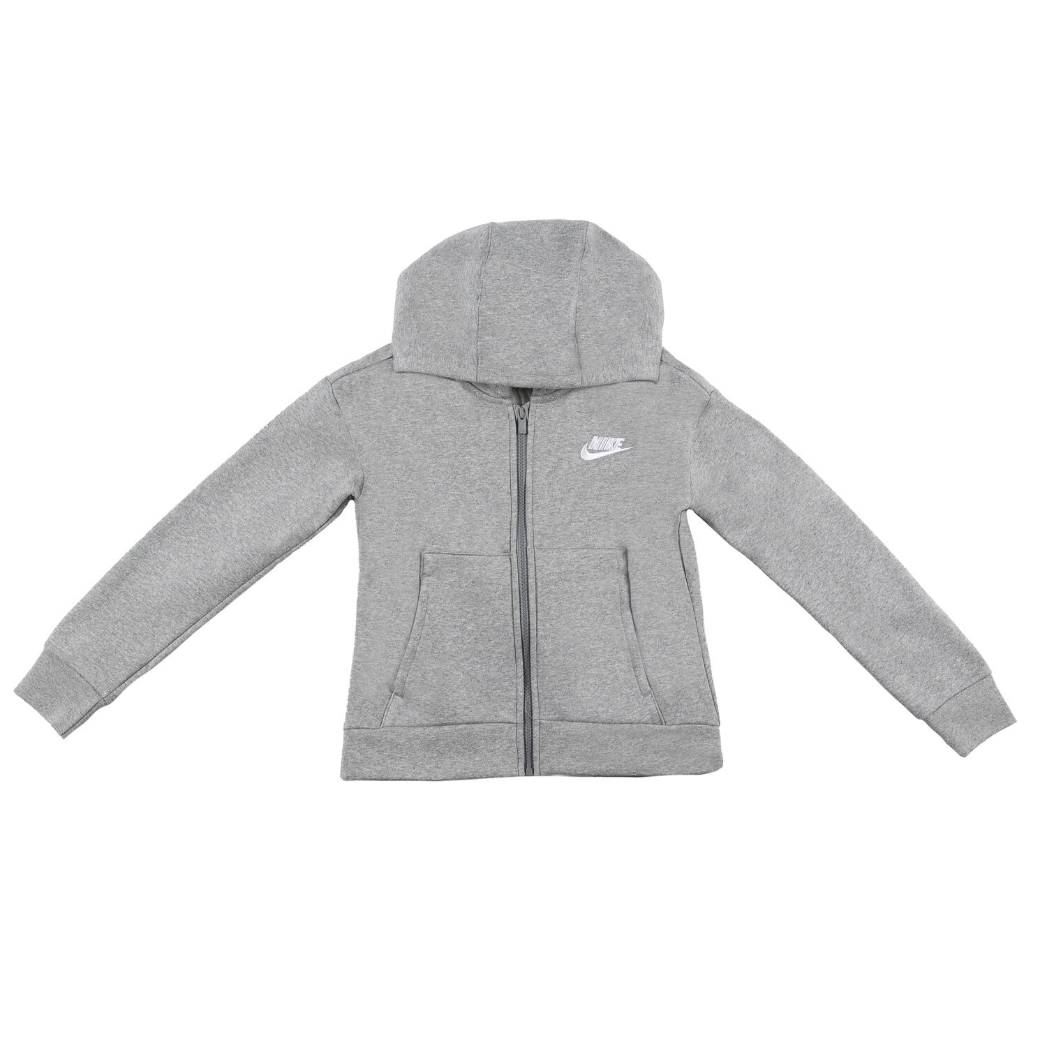 Felpa nike grigia e bianca store