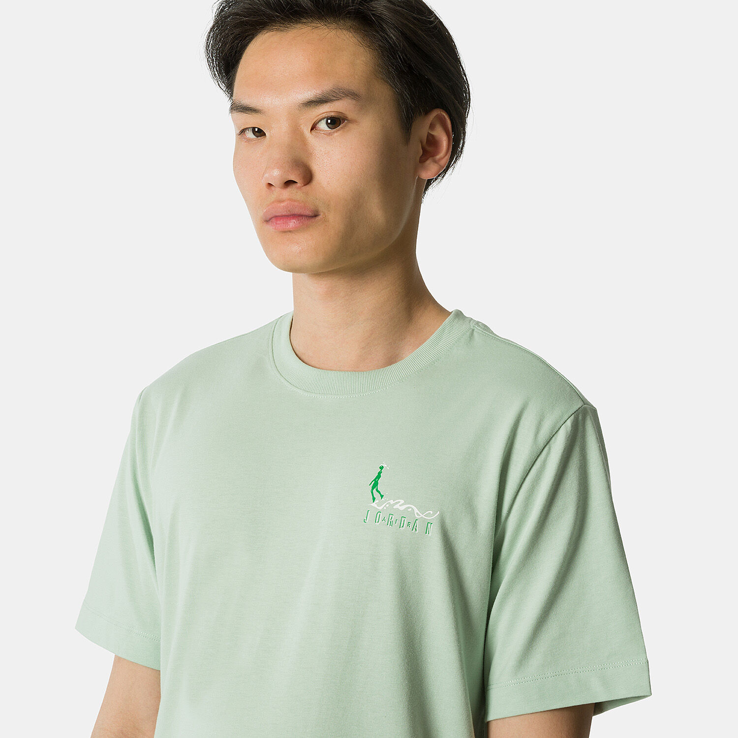 T shirt Jordan Essentials verde AW LAB