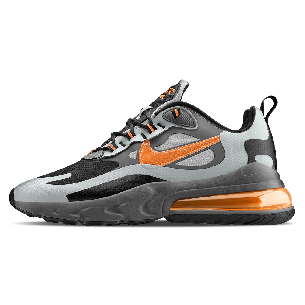 React element 270 outlet nere e arancioni