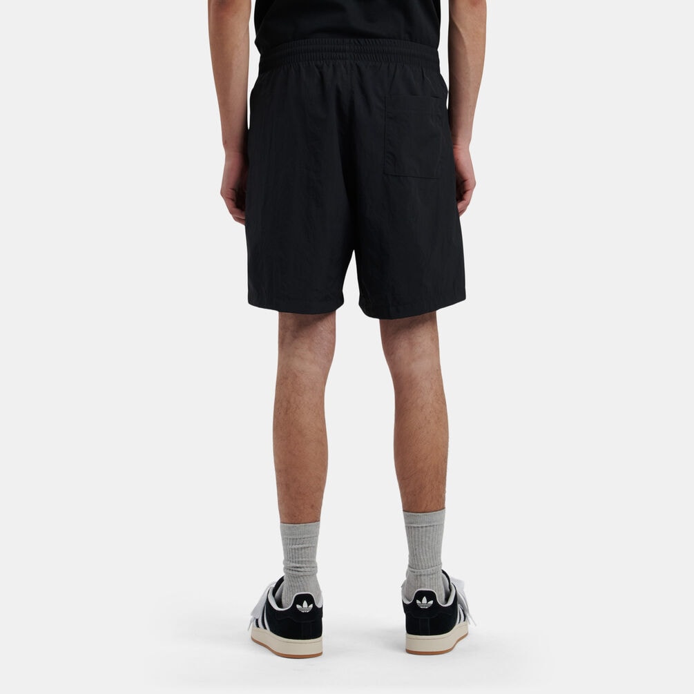 Short adidas Trefoil Essentials Woven, nero