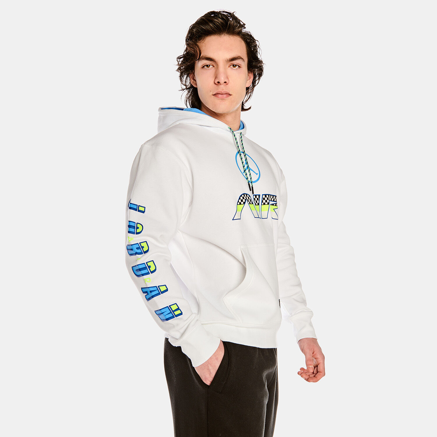 Felpa online jordan azzurra