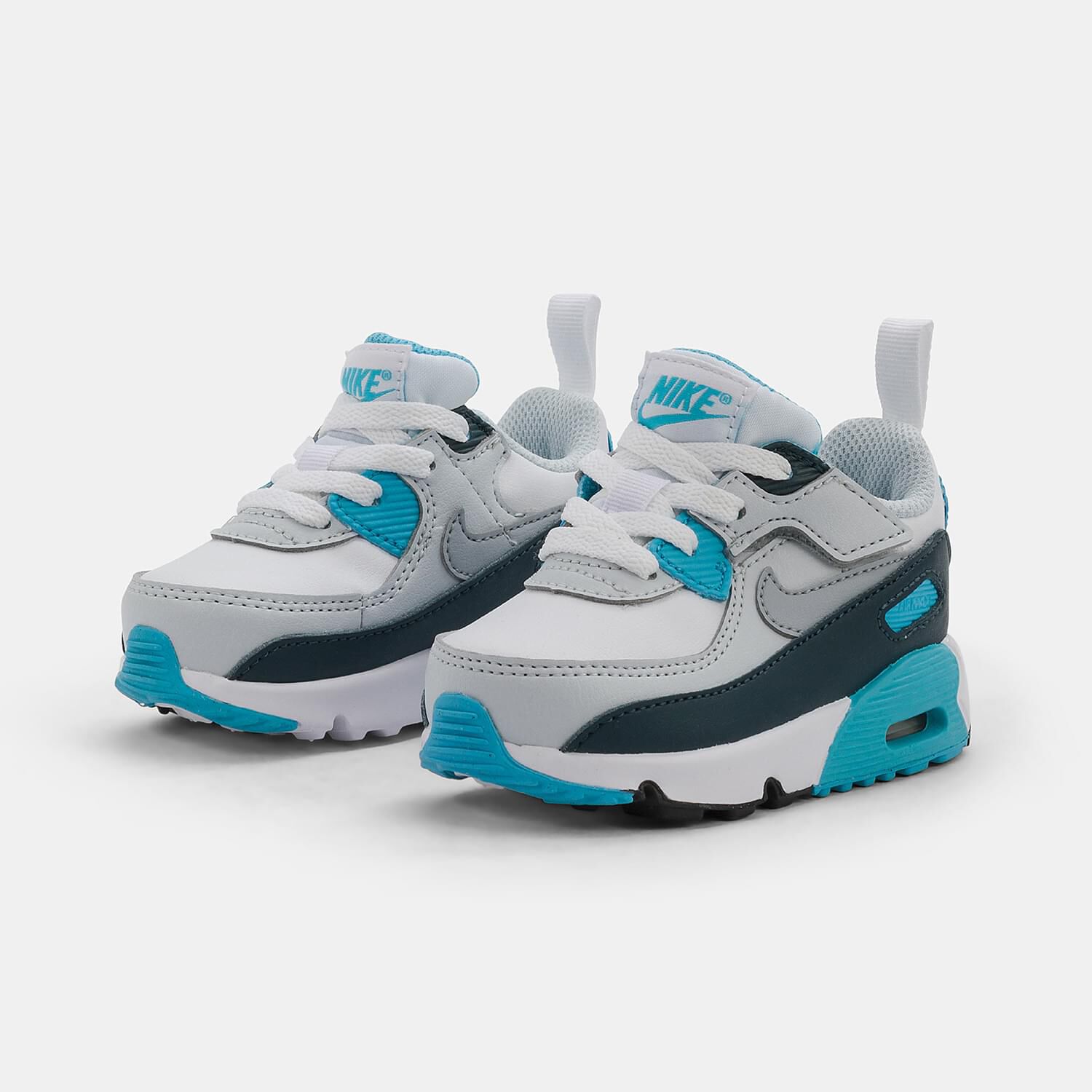 Nike Air Max 90 EasyOn bianche celesti e grigie AW LAB