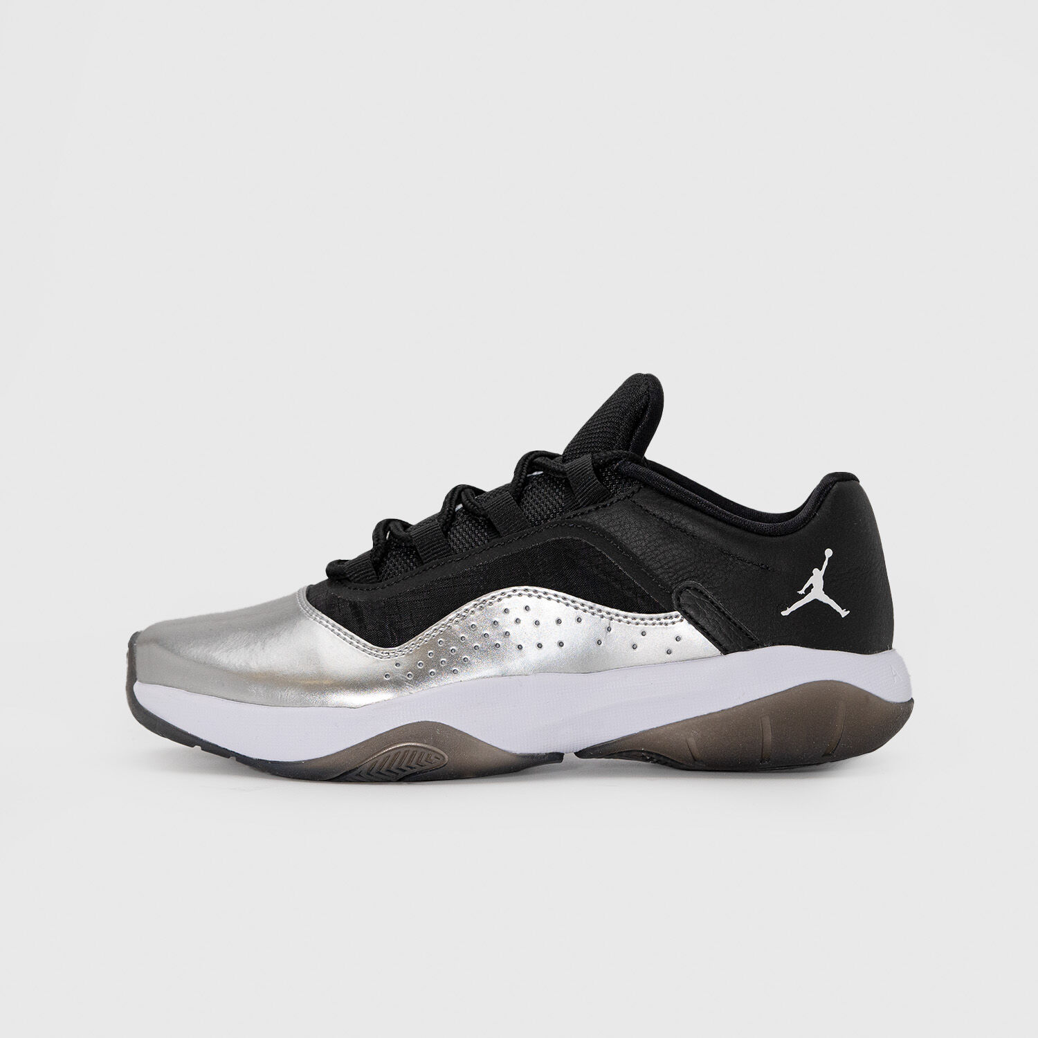 Air Jordan 11 CMFT Low nere argento e bianche AW LAB