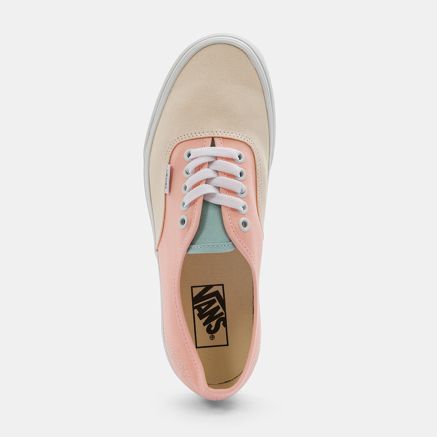 Vans Authentic Pastel Block rosa gialle e azzurre AW LAB