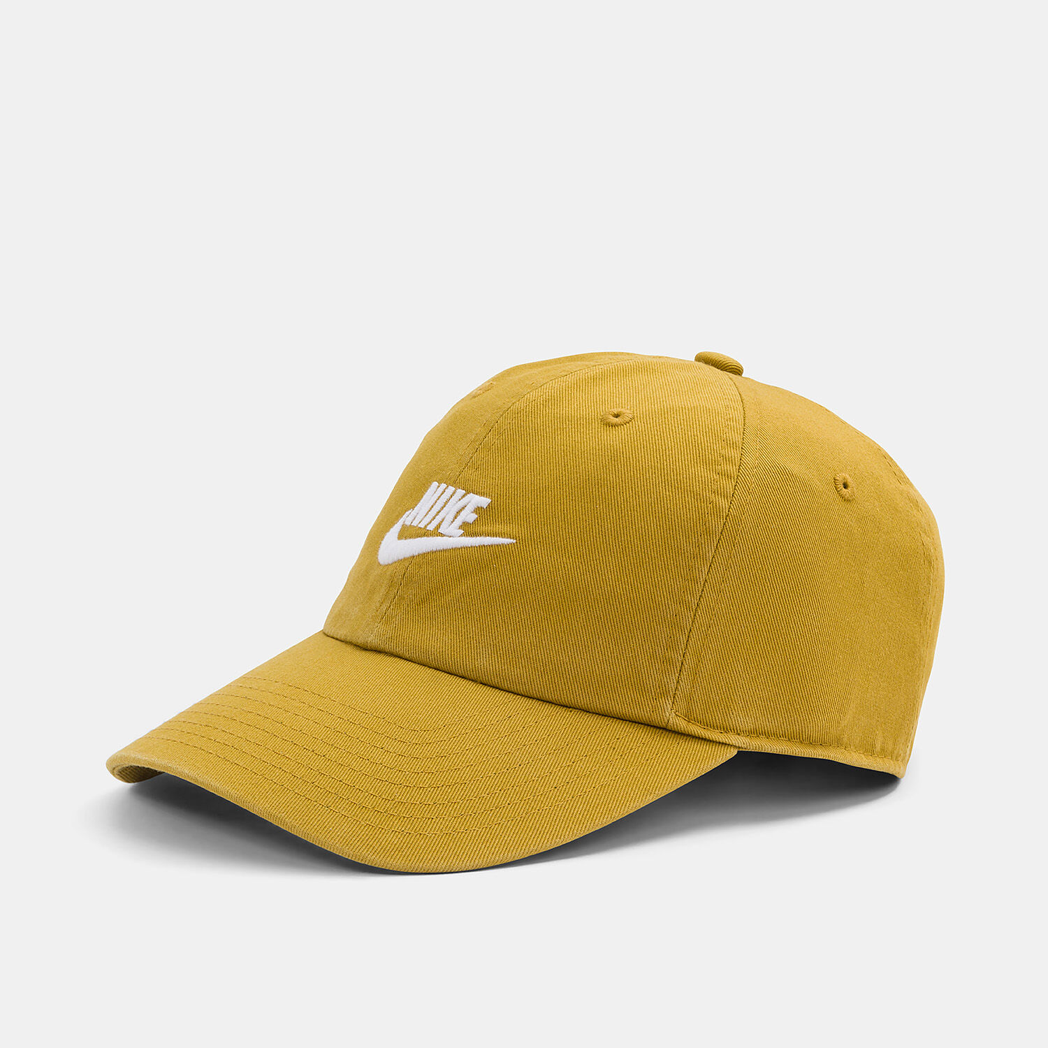 Cappellino Nike Club Unstructured Futura Wash giallo ocra AW LAB