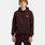 Felpa adidas Trefoil Essentials, marrone/bianco