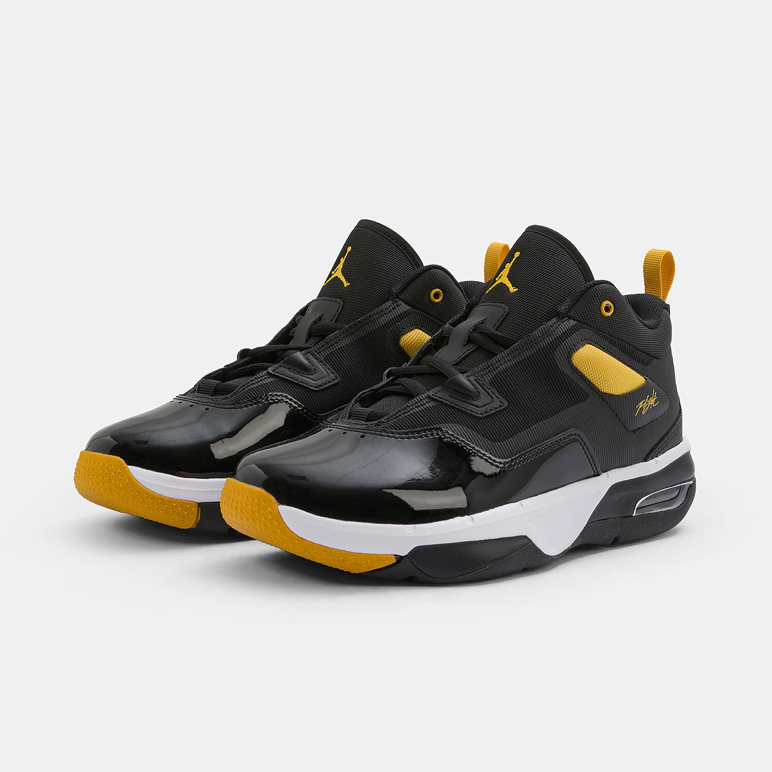 Jordan 34 flight 3 nere e oro store