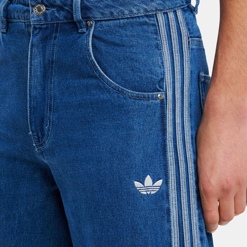 Pantaloni adidas Track adicolor Denim Firebird, blu/azzurro
