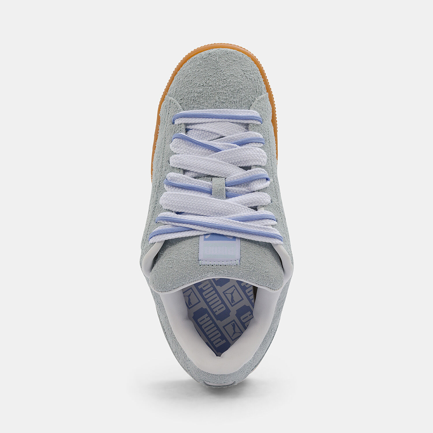 Puma Suede XL grigie bianche e marroni AW LAB