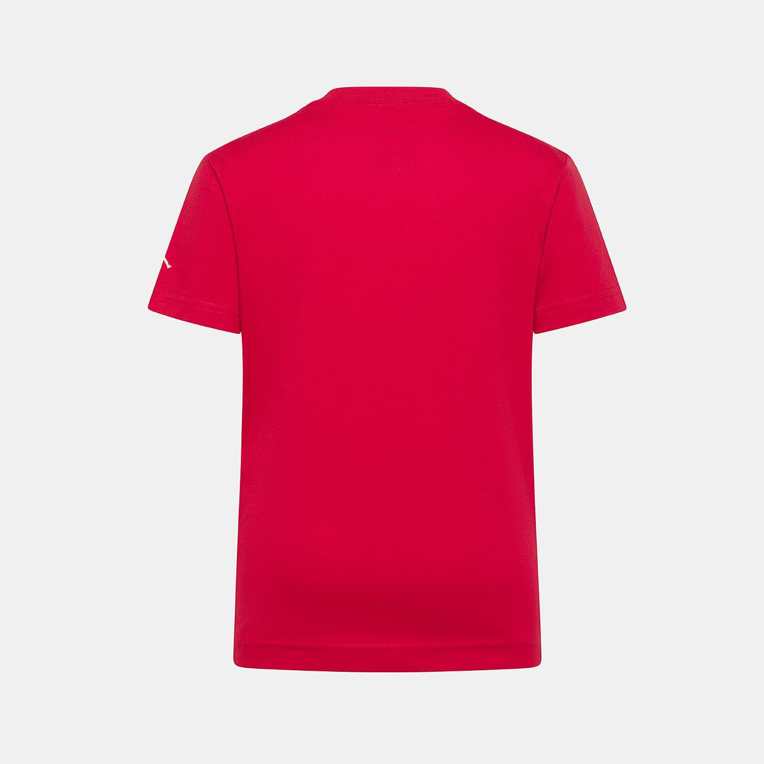Magliette asics bambino rosso hot sale