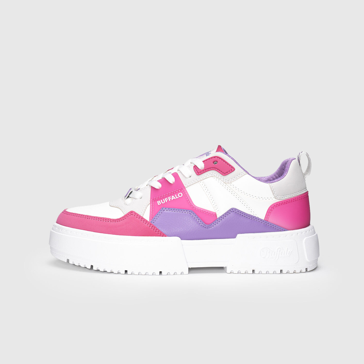 Sneakers Buffalo RSE V2 rosa viola e bianche AW LAB
