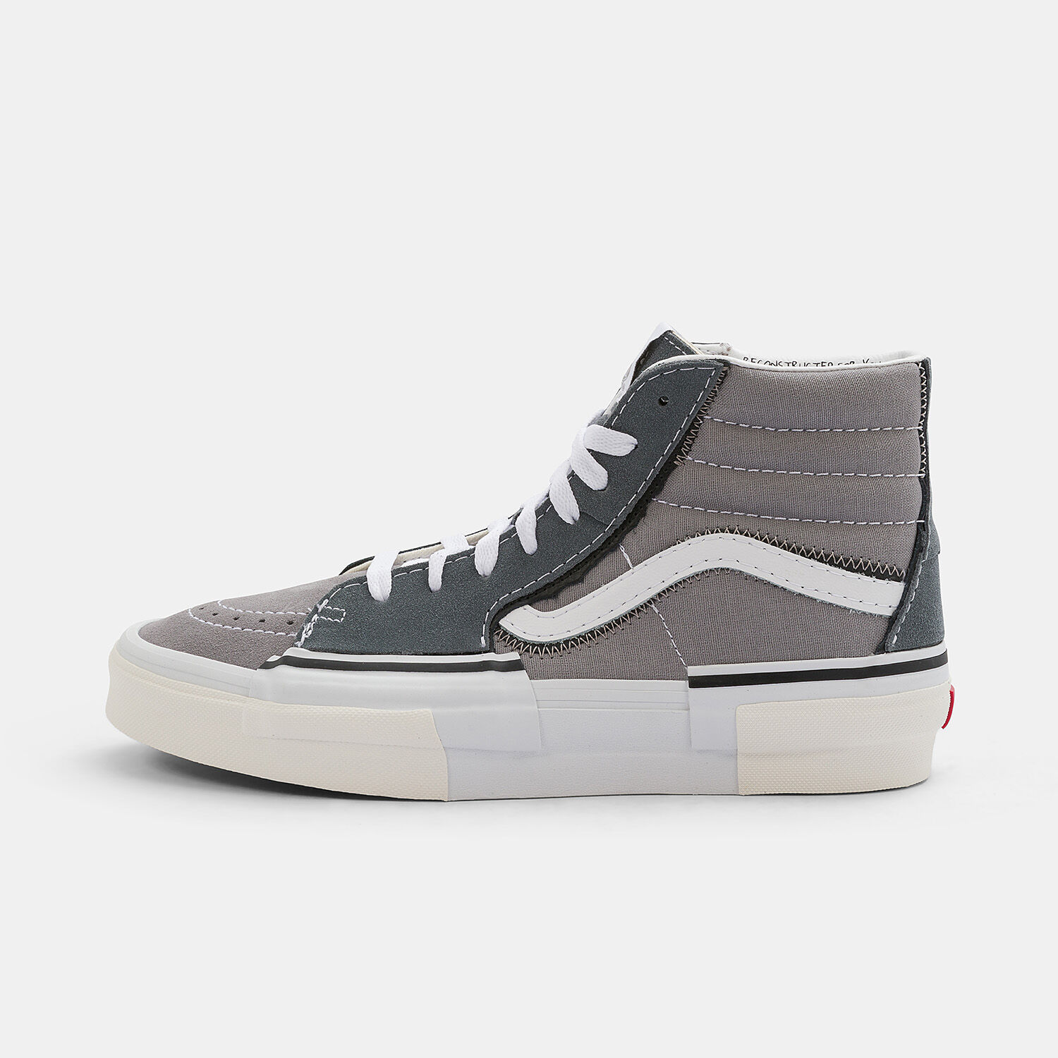 Vans Sk8 Hi Reconstruct grigie e bianche AW LAB