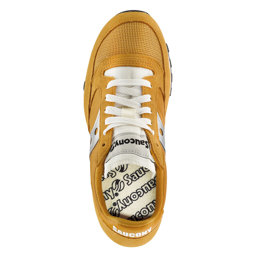 Saucony jazz top grigie e gialle