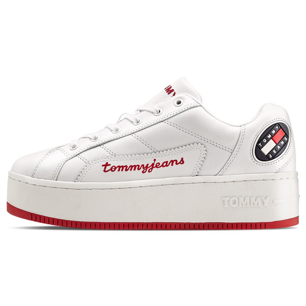Scarpe tommy hilfiger rosse outlet