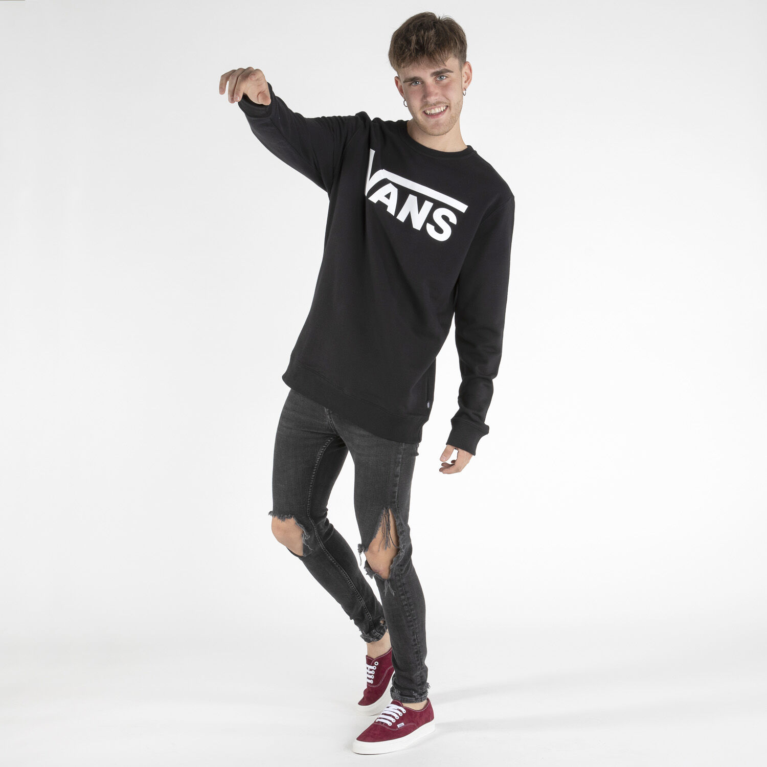Tuta felpa vans uomo store