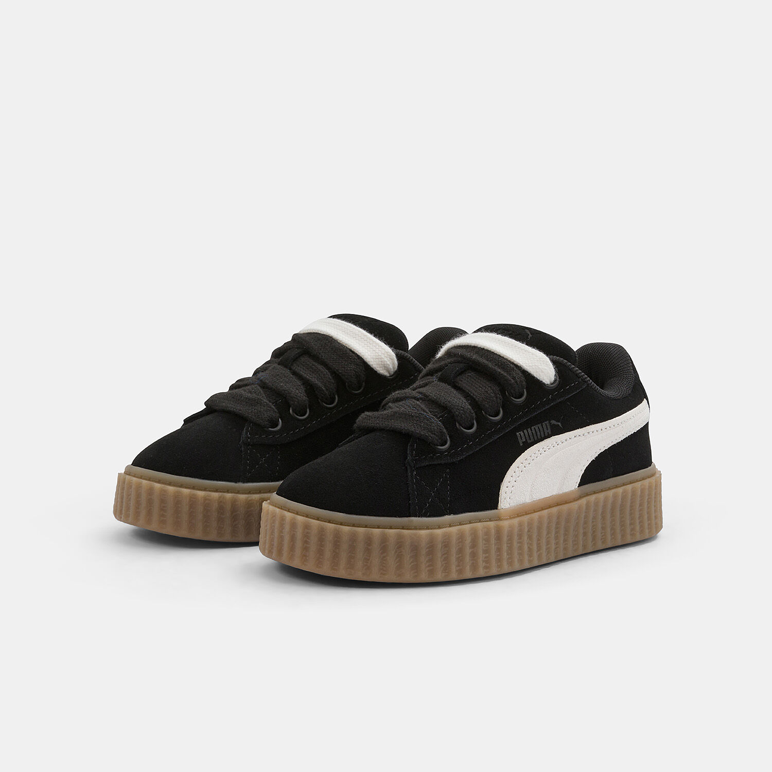 Puma creepers bianche online e nere