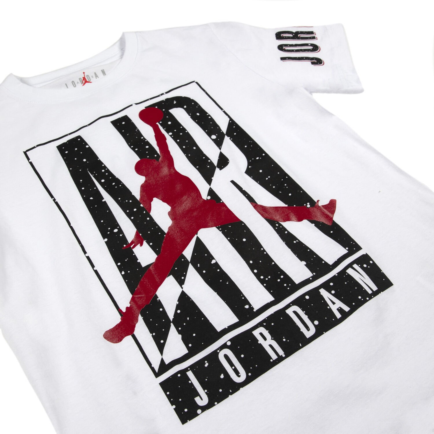 T shirt Jordan Height Advantage nera ragazzo AW LAB